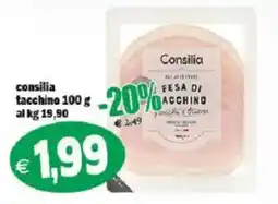 Il Castoro Supermercati Consilia fesa di tacchino offerta