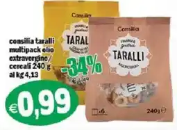 Il Castoro Supermercati Consilia taralli offerta