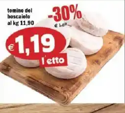 Il Castoro Supermercati Tomino del boscaiolo offerta