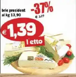 Il Castoro Supermercati Brie President offerta