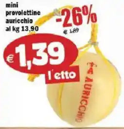 Il Castoro Supermercati mini provolettine auricchio offerta
