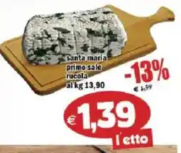 Il Castoro Supermercati Santa maria primo sale rucola offerta
