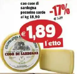 Il Castoro Supermercati Cuor di Sardegna offerta