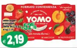 Il Castoro Supermercati Yomo yogurt omogeneo frutta offerta