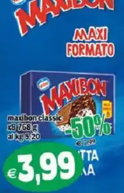 Il Castoro Supermercati Maxibon classic offerta