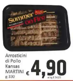 Paghi Poco Arrosticini di Pollo Kansas MARTINI offerta