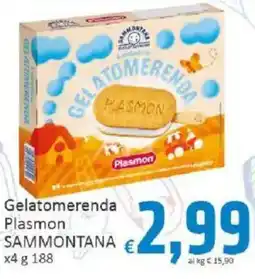 Paghi Poco Gelatomerenda Plasmon Sammontana offerta
