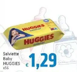 Paghi Poco Salviette Baby HUGGIES offerta