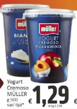 Paghi Poco Yogurt Cremoso MÜLLER offerta