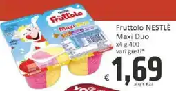 Paghi Poco Fruttolo NESTLÉ Maxi Duo offerta