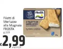 Paghi Poco Filetti di Merluzzo alla Mugnaia FROSTA offerta