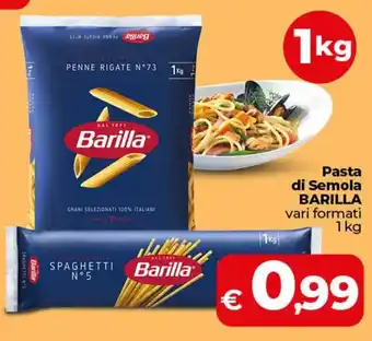 Coop Radenza Pasta di Semola BARILLA offerta