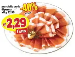 Il Castoro Supermercati prosciutto crudo di parma offerta