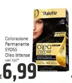 Paghi Poco Colorazione permanente SYOSS Oleo Intense offerta