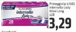 Paghi Poco Proteggislip Lines intervallo Lady Plus offerta