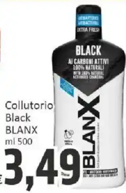 Paghi Poco Collutorio Black BLANX offerta