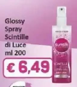 Paghi Poco Glossy Spray Scintille di Luce Sunsik offerta