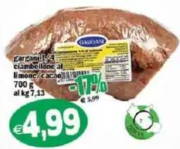 Il Castoro Supermercati Gargani ciambellone al limone/cacao offerta