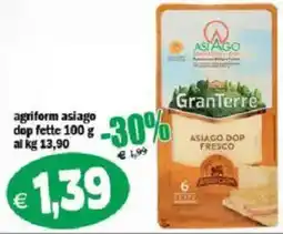Il Castoro Supermercati agriform asiago offerta