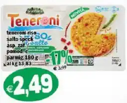 Il Castoro Supermercati Teneroni riso salto speck offerta