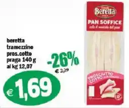 Il Castoro Supermercati beretta tramezzino pros.cotto offerta