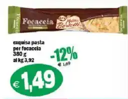 Il Castoro Supermercati Focaccia Molino Bertolli offerta