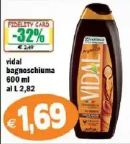 Il Castoro Supermercati Vidal bagnoschiuma offerta