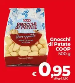 Coop Radenza Gnocchi di Patate COOP offerta
