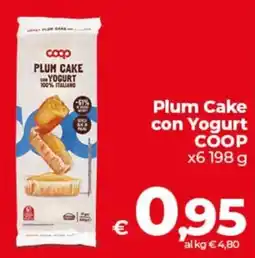 Coop Radenza Plum Cake con Yogurt COOP offerta