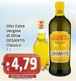 Paghi Poco Olio Extra Vergine di Oliva Desantis Classico offerta