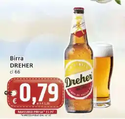 Paghi Poco Birra Dreher offerta