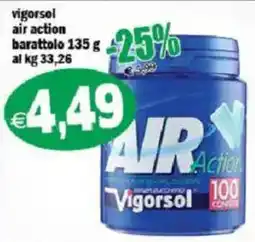 Il Castoro Supermercati Vigorsol air action offerta