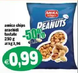 Il Castoro Supermercati Amica chips arachidi tostate offerta