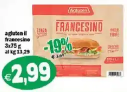 Il Castoro Supermercati agluten il francesino offerta