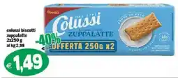 Il Castoro Supermercati Colussi zuppalatte offerta