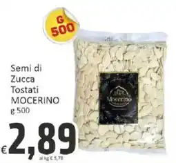 Paghi Poco Semi di Zucca Tostati Mocerino offerta