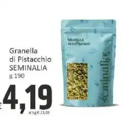 Paghi Poco Granella di Pistacchio Seminalia offerta