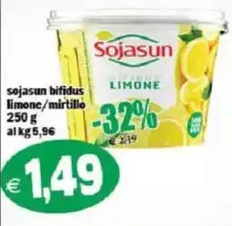 Il Castoro Supermercati Sojasun bifidus limone offerta