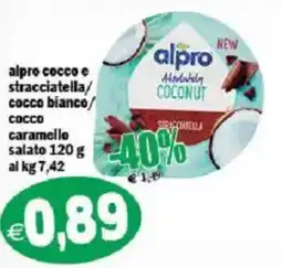 Il Castoro Supermercati alpro cocco e stracciatella offerta