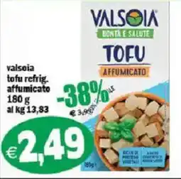 Il Castoro Supermercati Valsòia tofu affumicato offerta