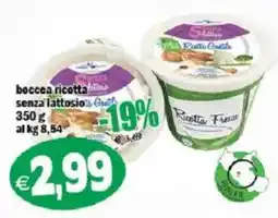 Il Castoro Supermercati boccea ricotta senza lattosio offerta