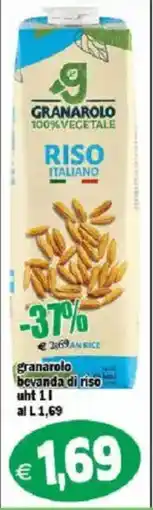 Il Castoro Supermercati Granarolo bevanda di riso offerta