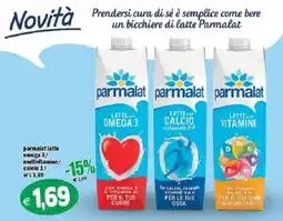 Il Castoro Supermercati Parmalat latte omega 3/multivitamine/calcio offerta