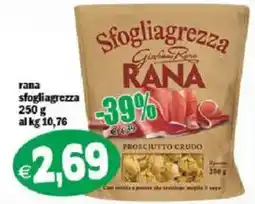 Il Castoro Supermercati Sfogliagrezza Rana offerta