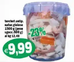 Il Castoro Supermercati turchet antip. natur.gioioso offerta