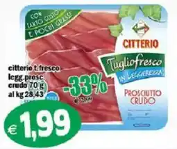 Il Castoro Supermercati Citterio Taglio fresco offerta
