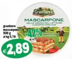 Il Castoro Supermercati GranTerre Mascarpone offerta
