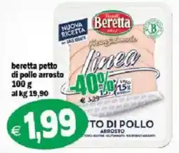 Il Castoro Supermercati Beretta petto di pollo arrosto offerta