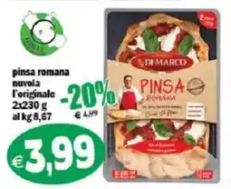 Il Castoro Supermercati Pinsa romana Di Marco offerta