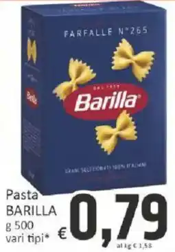 Paghi Poco Pasta Barilla offerta